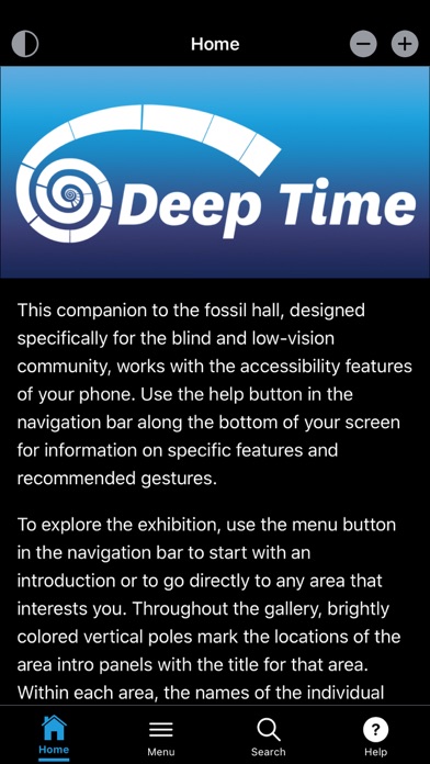 Deep Time Audio Description screenshot 4