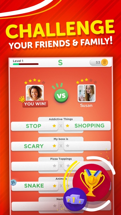 Stop - Categories Word Game