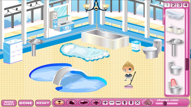 Girl Doll House Decoration screenshot-3