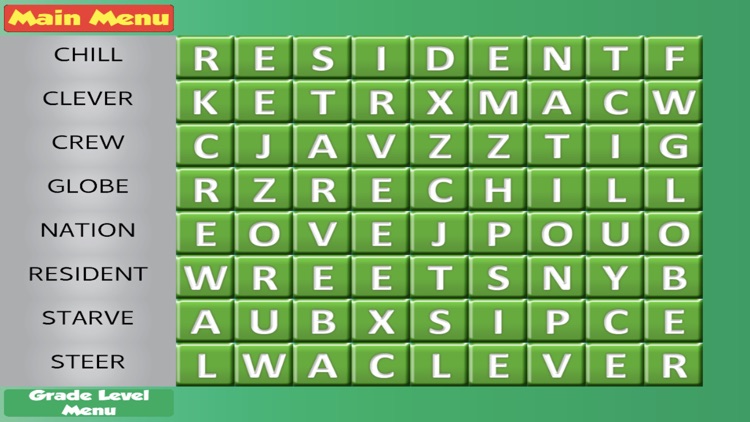 Word Search Grades 1-6 HD screenshot-7