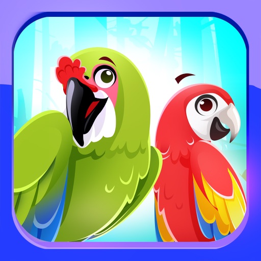 Macaw Parrot Emojis Stickers iOS App