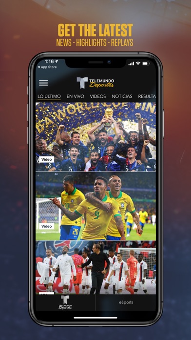 Telemundo Deportes screenshot 1