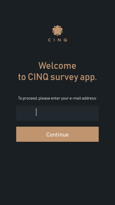 CINQ Survey screenshot 3