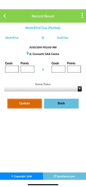 SportLoMo Game Management(圖4)-速報App