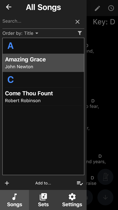 SongbookPro - Digital Songbook screenshot 4