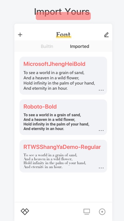 FontBook for Designers