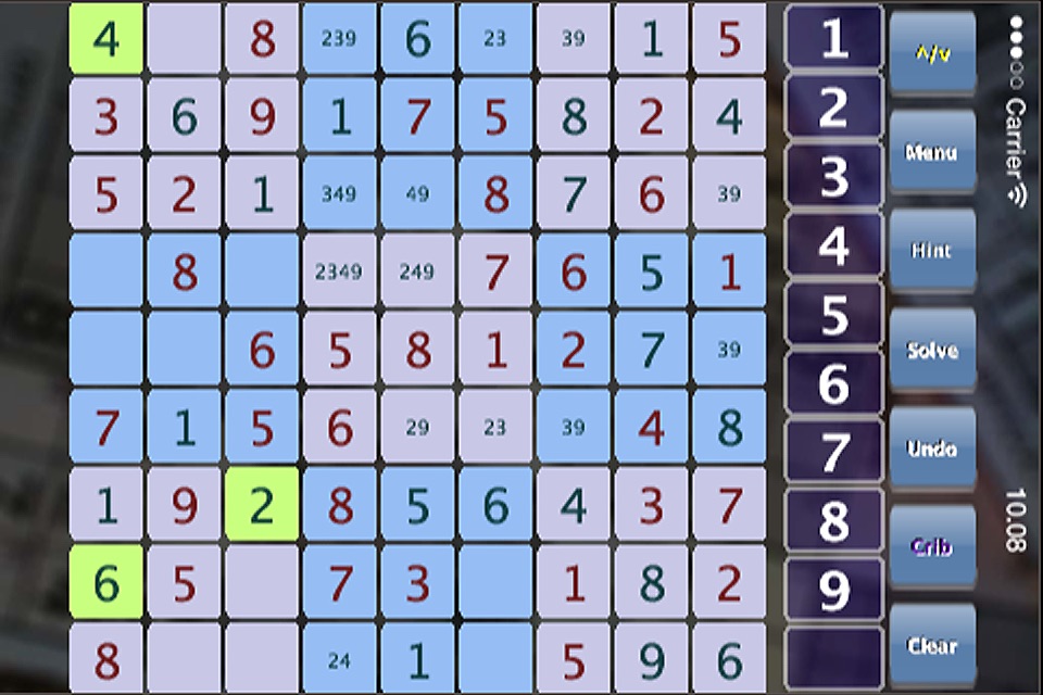 Sudoku Mini HD lite screenshot 3