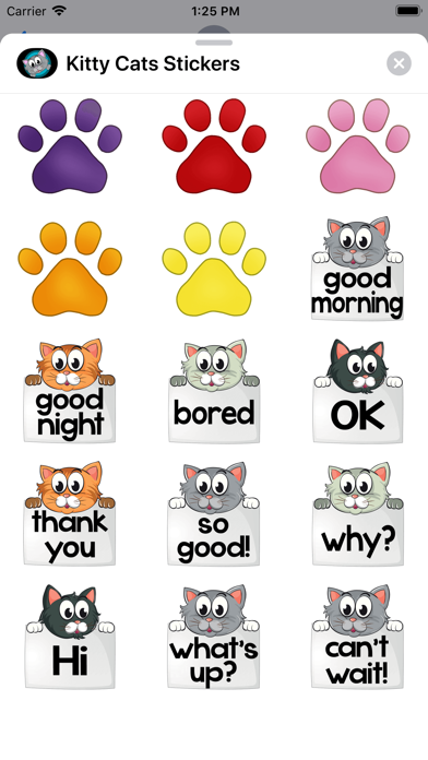 Kitty Cats Stickers screenshot 4