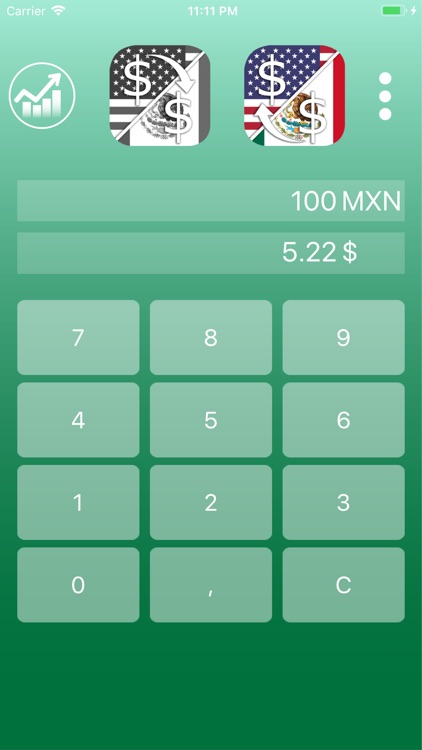 Mexican Peso Dollar converter screenshot-3