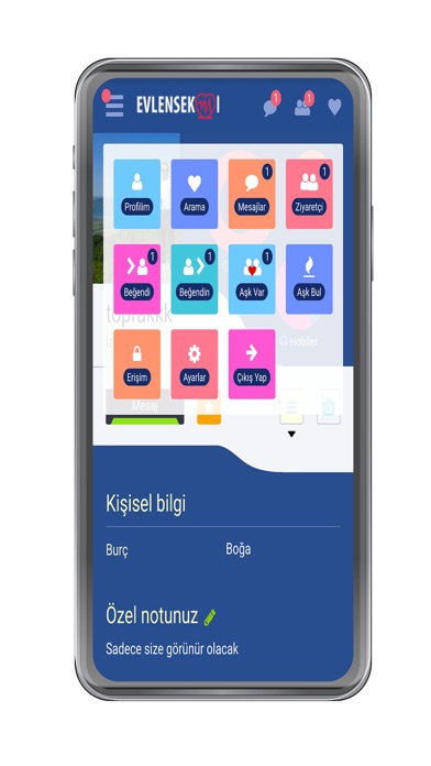 Evlensekmi - Arkadaş Bul Tanış screenshot 2