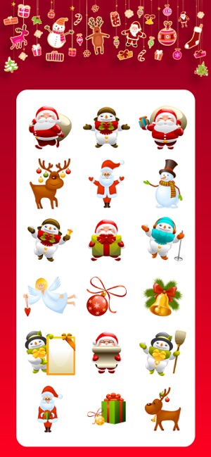 Christmas Stickers Winter Sms