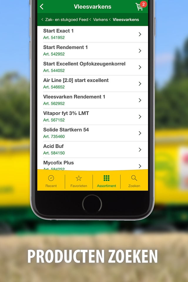 Bestellen bij Agrifirm screenshot 2