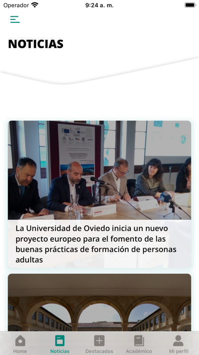 Universidad de Oviedo screenshot 4