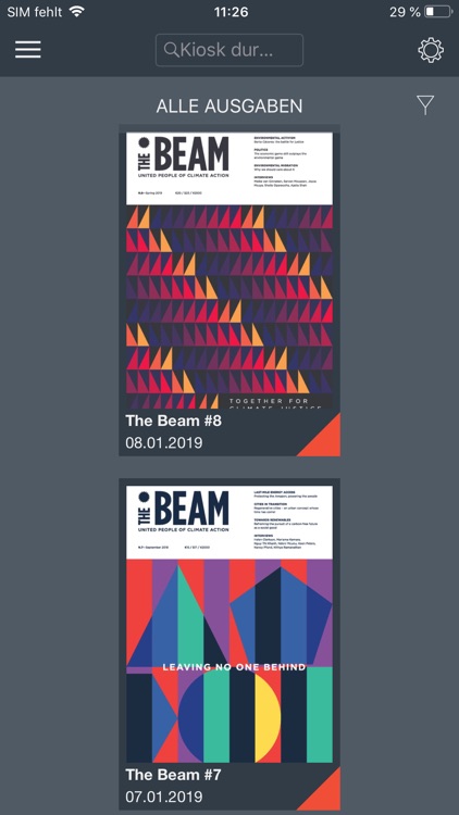 The Beam magazine