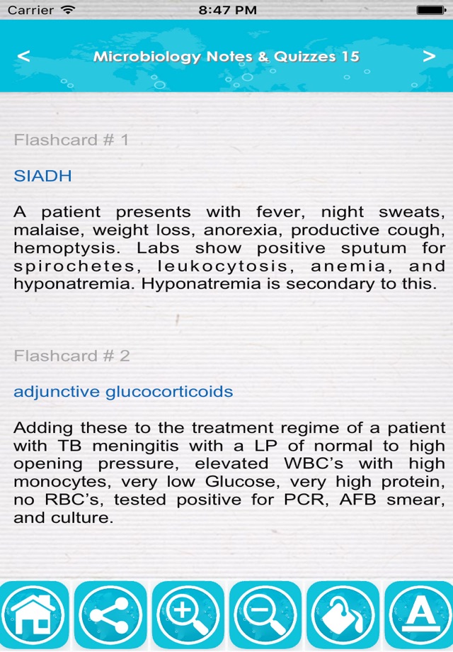 Microbiology Exam Review : Q&A screenshot 3