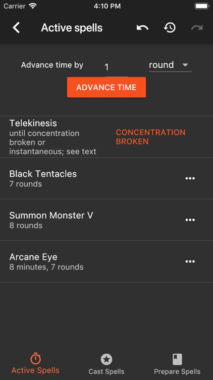 Spell Tracker for Pathfinder screenshot-3