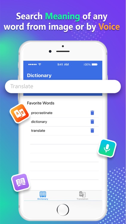 Dictionary, Voice Translator