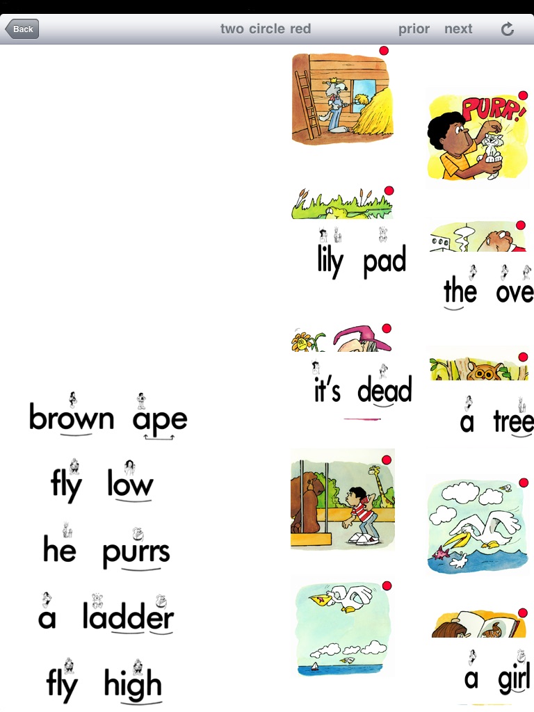 Picture Packets - Vowels screenshot 3