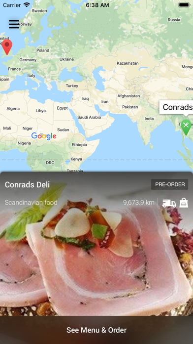 Conrads Deli screenshot 2