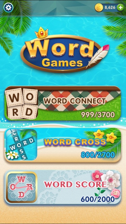 WordGames: Cross,Connect,Score