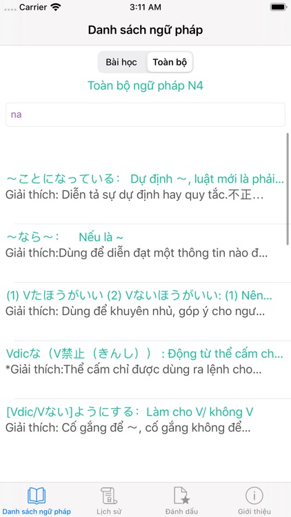 JLPT Ngữ Pháp N4 screenshot-4