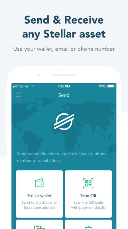 LOBSTR Stellar Lumens Wallet