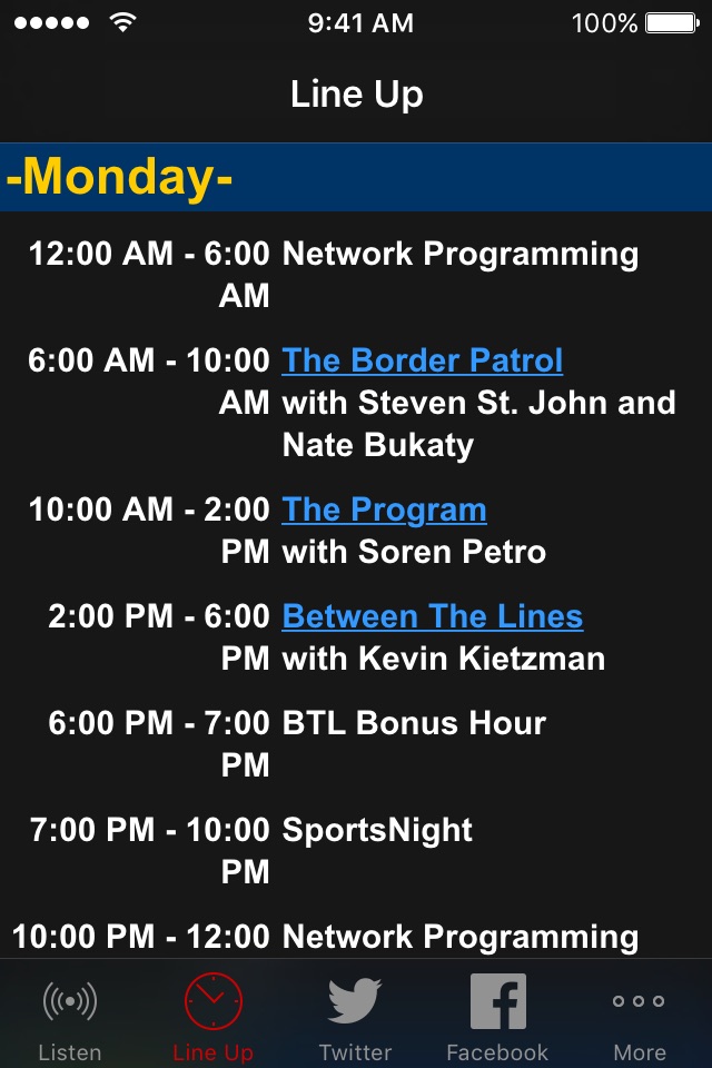 Sports Radio 810 WHB screenshot 4