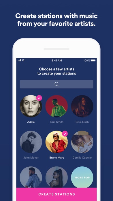 Spotify Stations screenshot 2