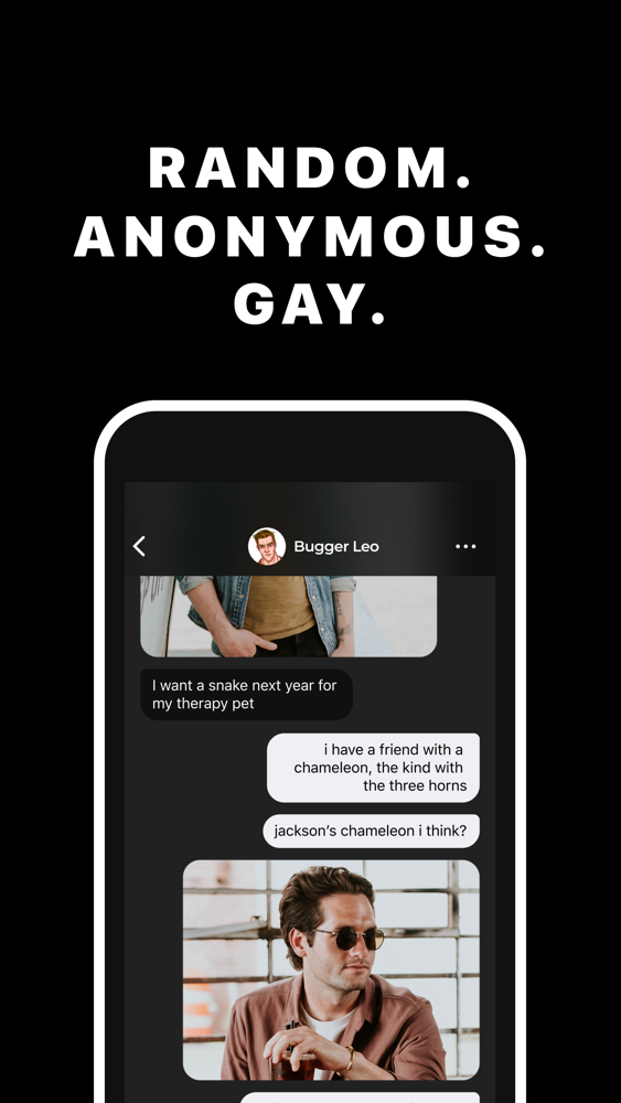 Anonymous gay chat