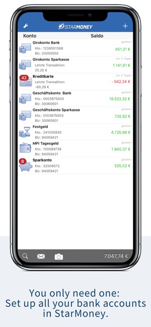 Starmoney On The App Store - iphone screenshots