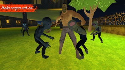 Zombie Warfare With Axe screenshot 4