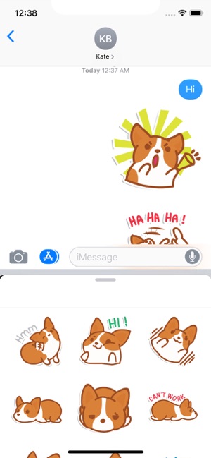 Naughty Corgi Emoji