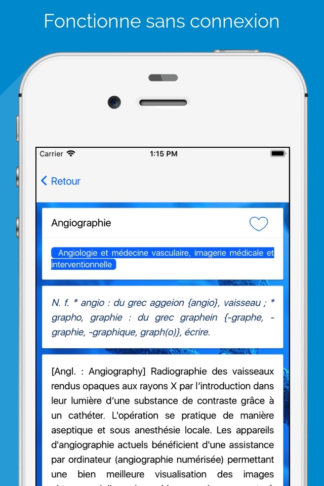 Dictionnaire Médical - Pro screenshot 2