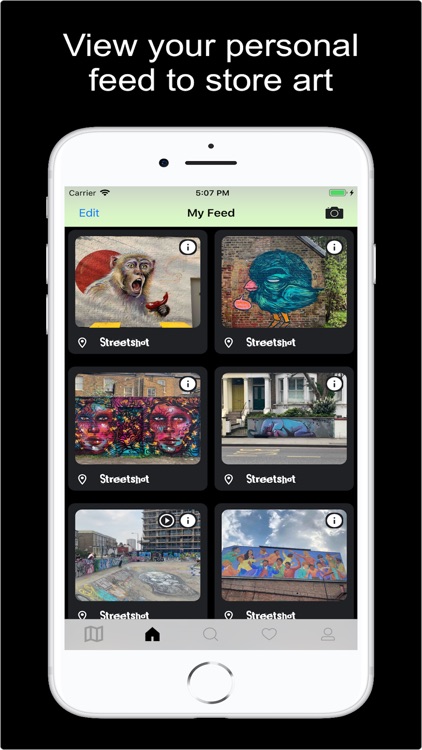 Streetshot - A Street Art Map