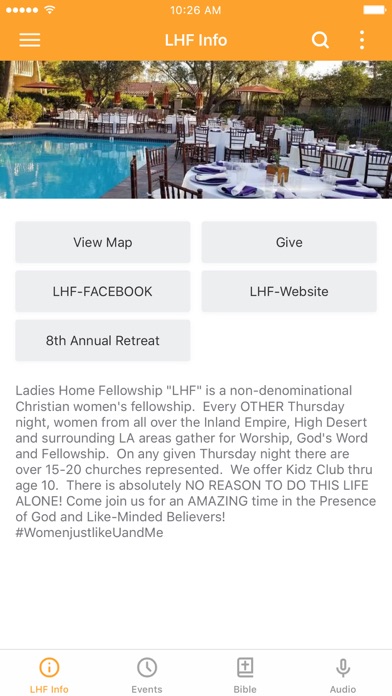 How to cancel & delete Ladies Home Fellowship from iphone & ipad 1