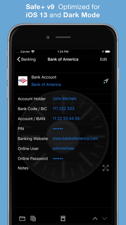 Safe + Password Manager
