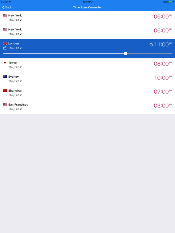 World Clock by timeanddate.com screenshot 3