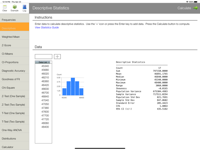 StatCalc for iPad(圖2)-速報App