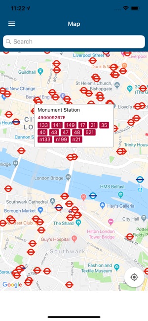 London Transport Live Times(圖2)-速報App