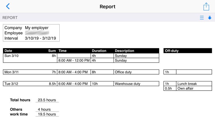 HourTracker screenshot-4