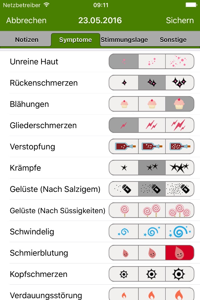 Period Tracker Deluxe screenshot 3