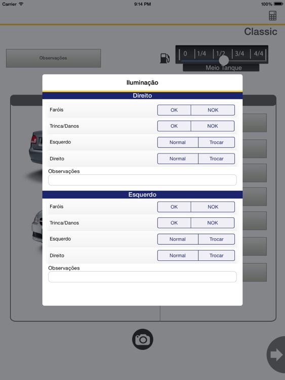 Checklist Chevrolet - Atria