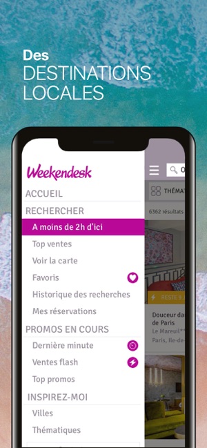 Weekendesk | Hôtel + Activités(圖2)-速報App