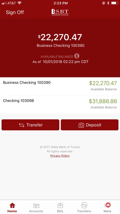 State Bank of Toulon Mobile