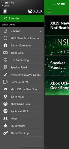 Captura de Pantalla 3 Xbox Events iphone