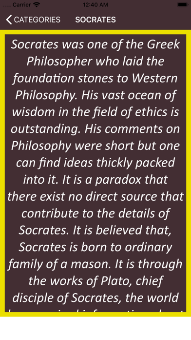 Socrates Words of Wisdom screenshot 3