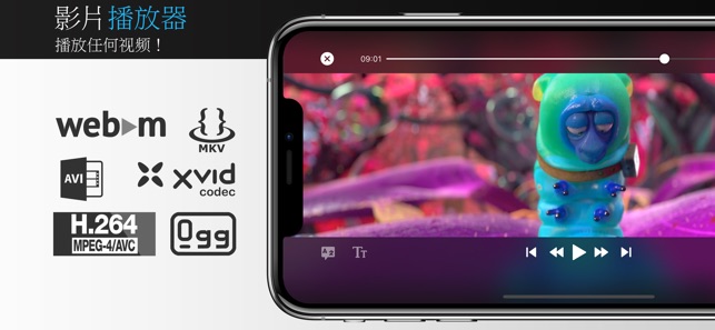 在app Store 上的 影片播放器 播放任何视频