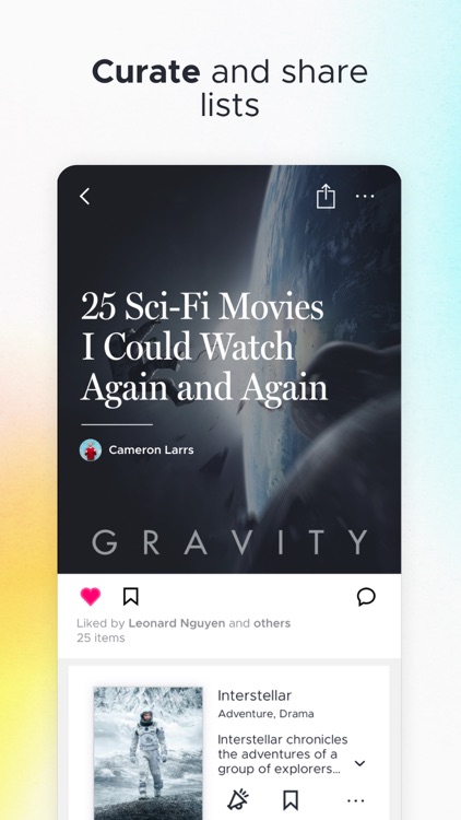 Likewise: Get Recommendations screenshot-5