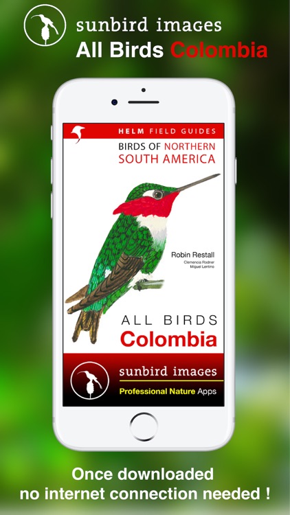 All Birds Colombia field guide