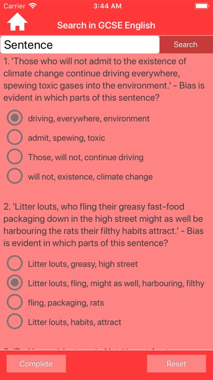 GCSE English Quizzes screenshot-4